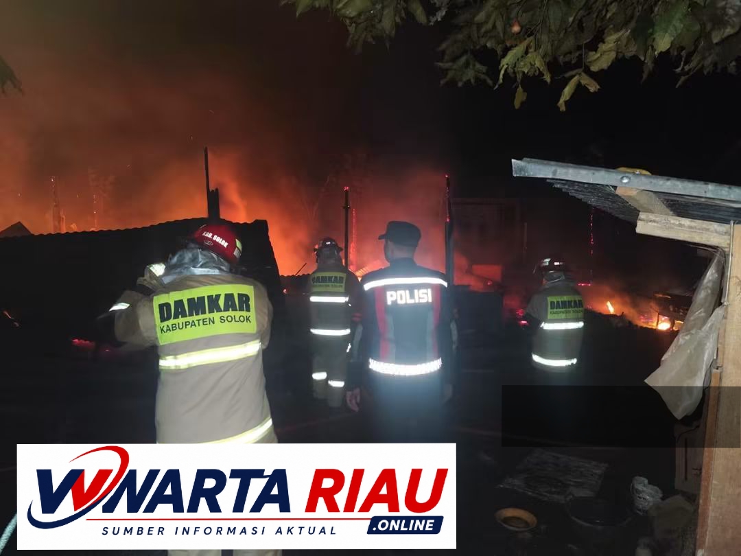 Rumah Semi Permanen di Talang Babungo Ludes Terbakar, Kerugian Diperkirakan Ratusan Juta Rupiah